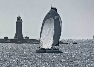 dazcat catamaran fast comfortable cruising multihull atlantic crossing mocra rorc performance