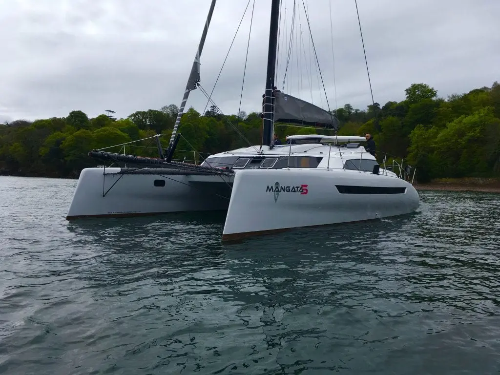 Dazcat Multimarine accessible catamaran cruiser lightweight carbon comfort ease-of-use performance strength