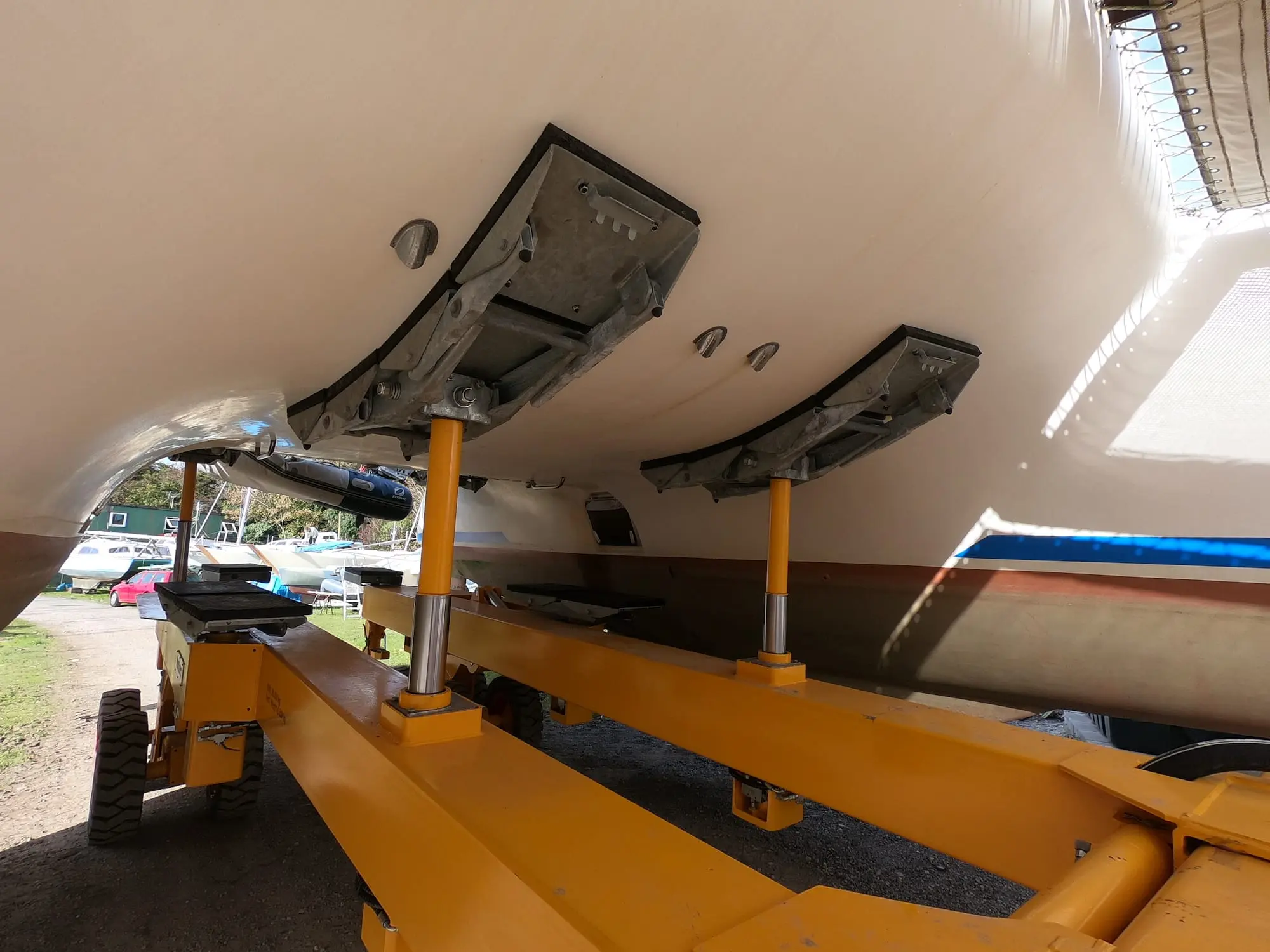 multihull specialist boatyard boatyard services multihull lifts