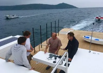 commercial multihull catamaran motorised pontoon multimarine custom-build