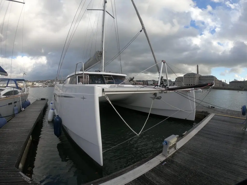Nautitech Open46 Multimarine wheelchair-accessible Conversion nautitech open 46 wheelchair accessible conversion multimarine multihull centre accessible sailing