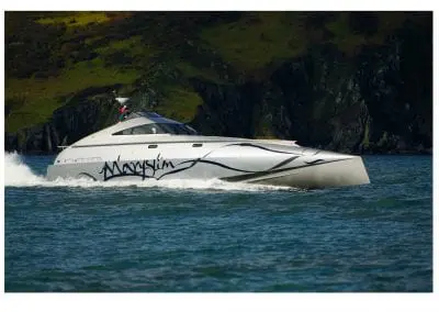 VSV MarySlim Nic Bailey Multimarine manufacturing innovative custom composite boatbuilders carbonfibre multihull Centre