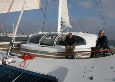 multimarine wheelchair accessicible sailing catamaran trimaran multihull design and build