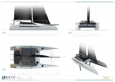 Dazcat 1895 fast cruiser racer catamaran multihull carbon strong