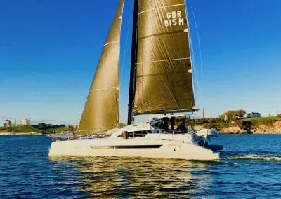 fastnet rorc Caribbean 600 MOCRA racer accommodation carbon mast north 3Di multi performance fast T foil hull flying