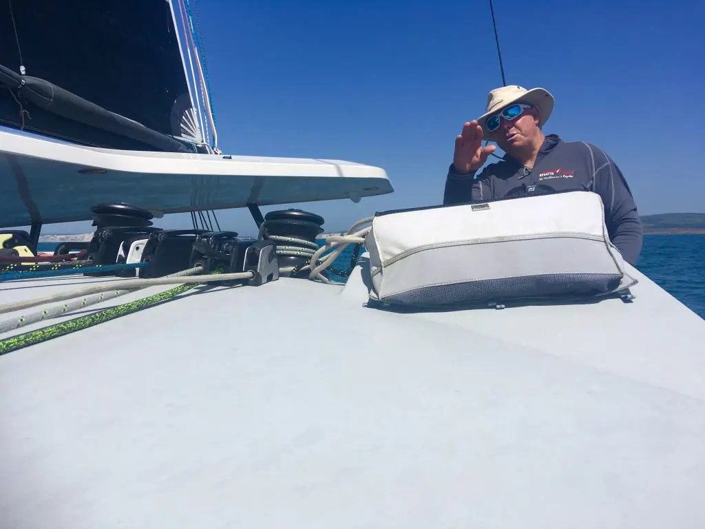 fastnet rorc Caribbean 600 MOCRA racer accommodation carbon mast north 3Di multi performance fast T foil hull flying