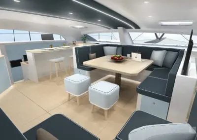 Dazcat 1895 fast cruiser racer catamaran multihull carbon strong