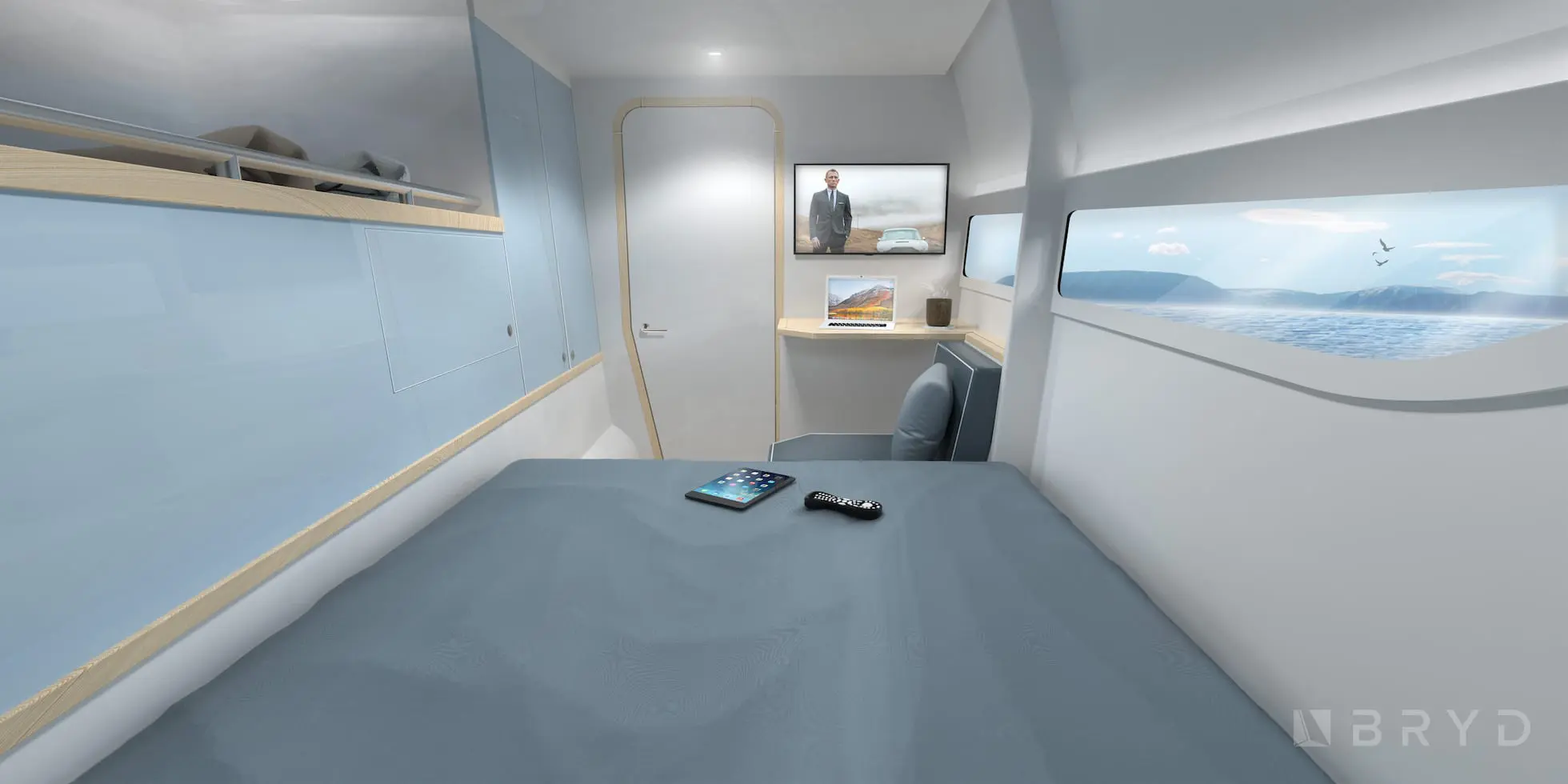 D1895 cabin option Dazcat 1895 fast comfortable safe cruising racing carbon lightweight catamaran