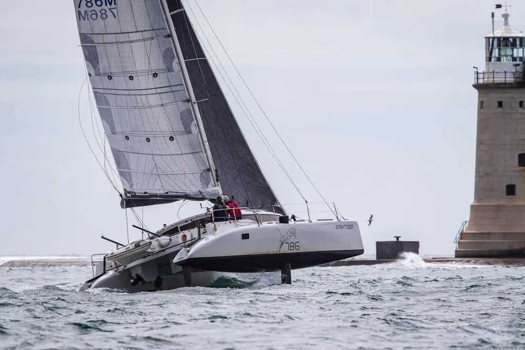 Dazcat 995 Dazcat 995 easy Tiger hull flying Plymouth breakwat