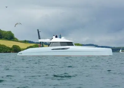 ex gunboat rainmaker rebuilt by multimarine as powercat