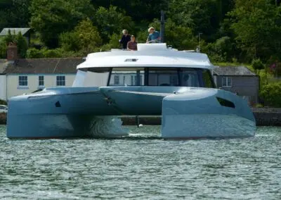 ex gunboat rainmaker rebuilt by multimarine as powercat