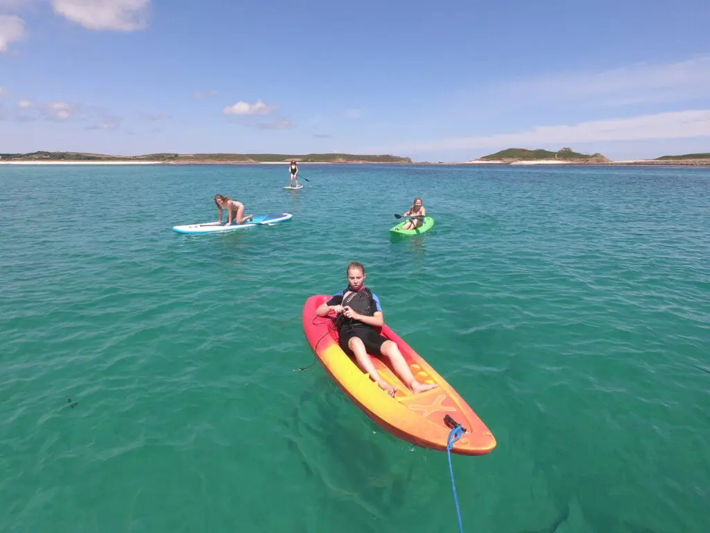 kayaking and paddle boarding boating is good for you - kayaking