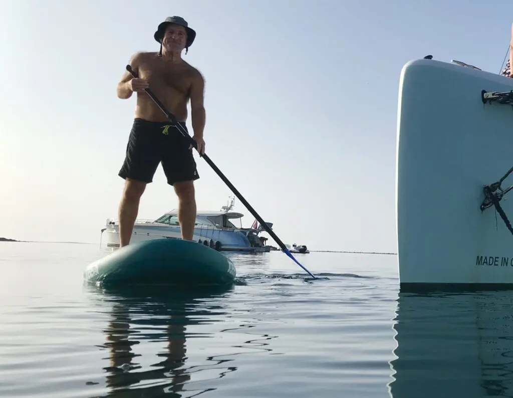 paddleboard boating is good for you - paddle board