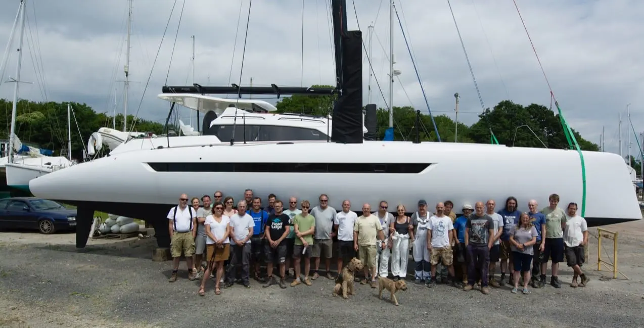 multihull centre yard team photo