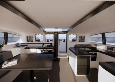 DAZCAT OCEAN CRUISER INTERIOR VIEWS