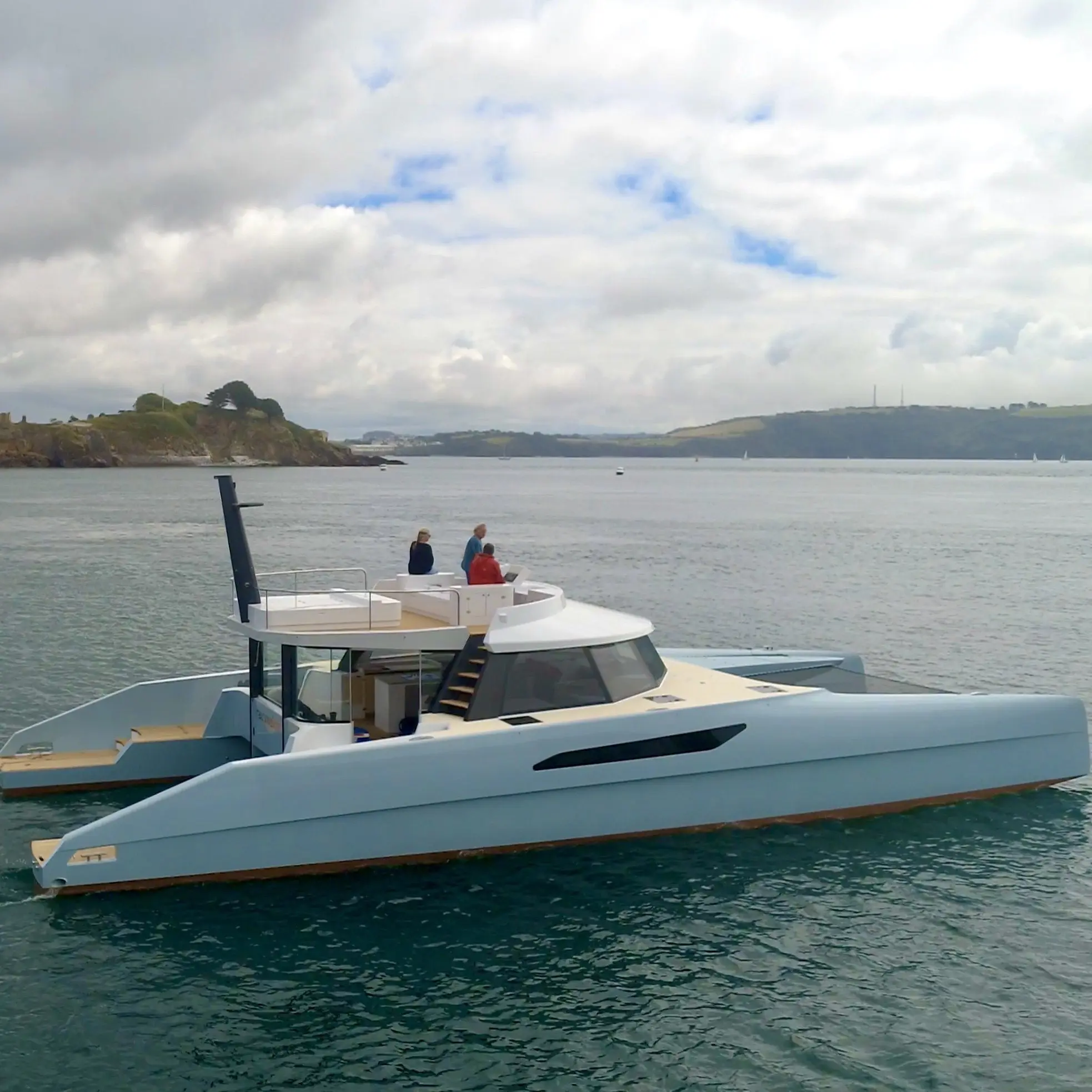 custom bespoke multihull catamaran