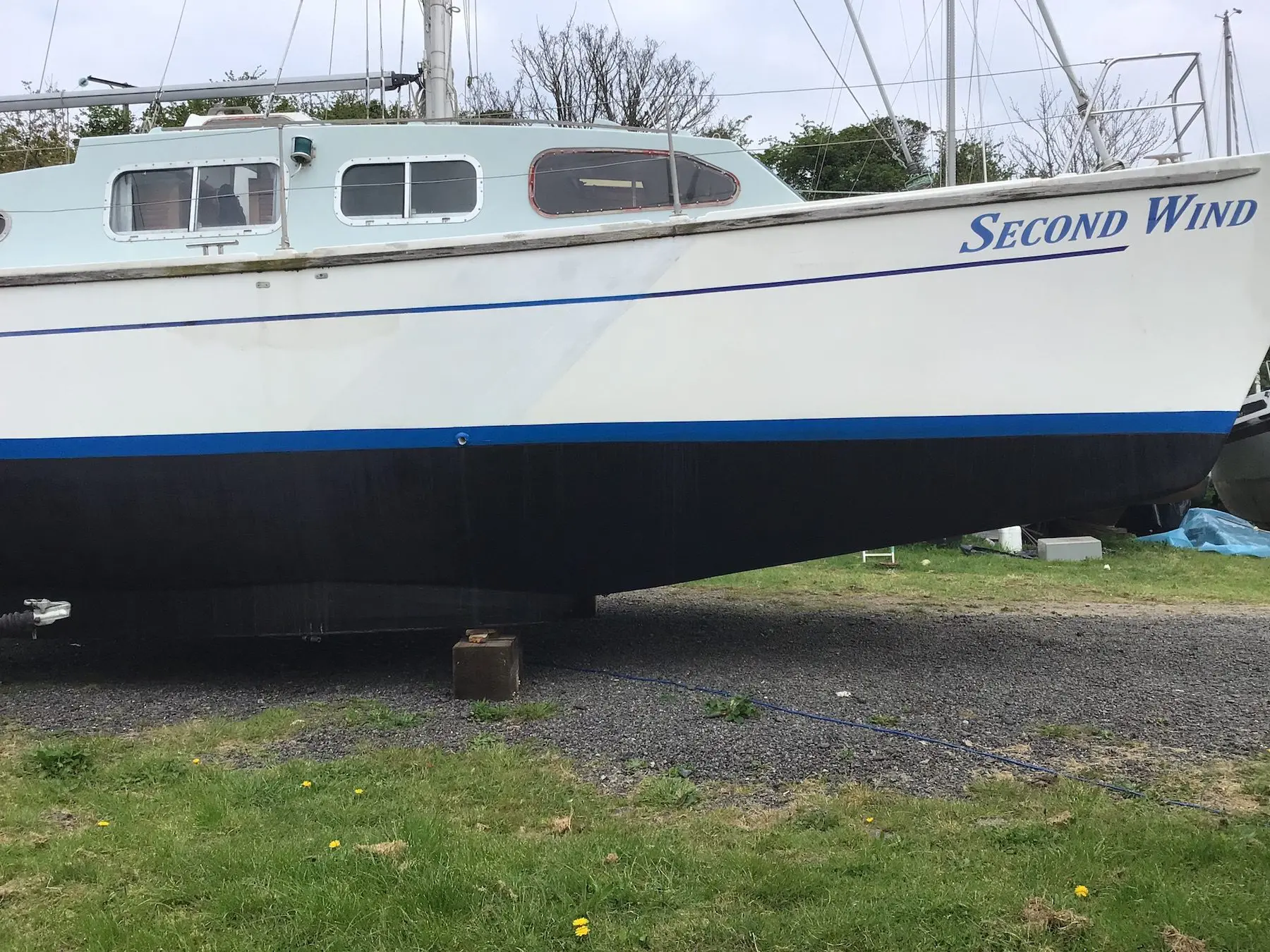 Ocean Winds 34 Second Wind for sale Ocean Winds 34 Second Wind for sale on the hard at Multihull Centre