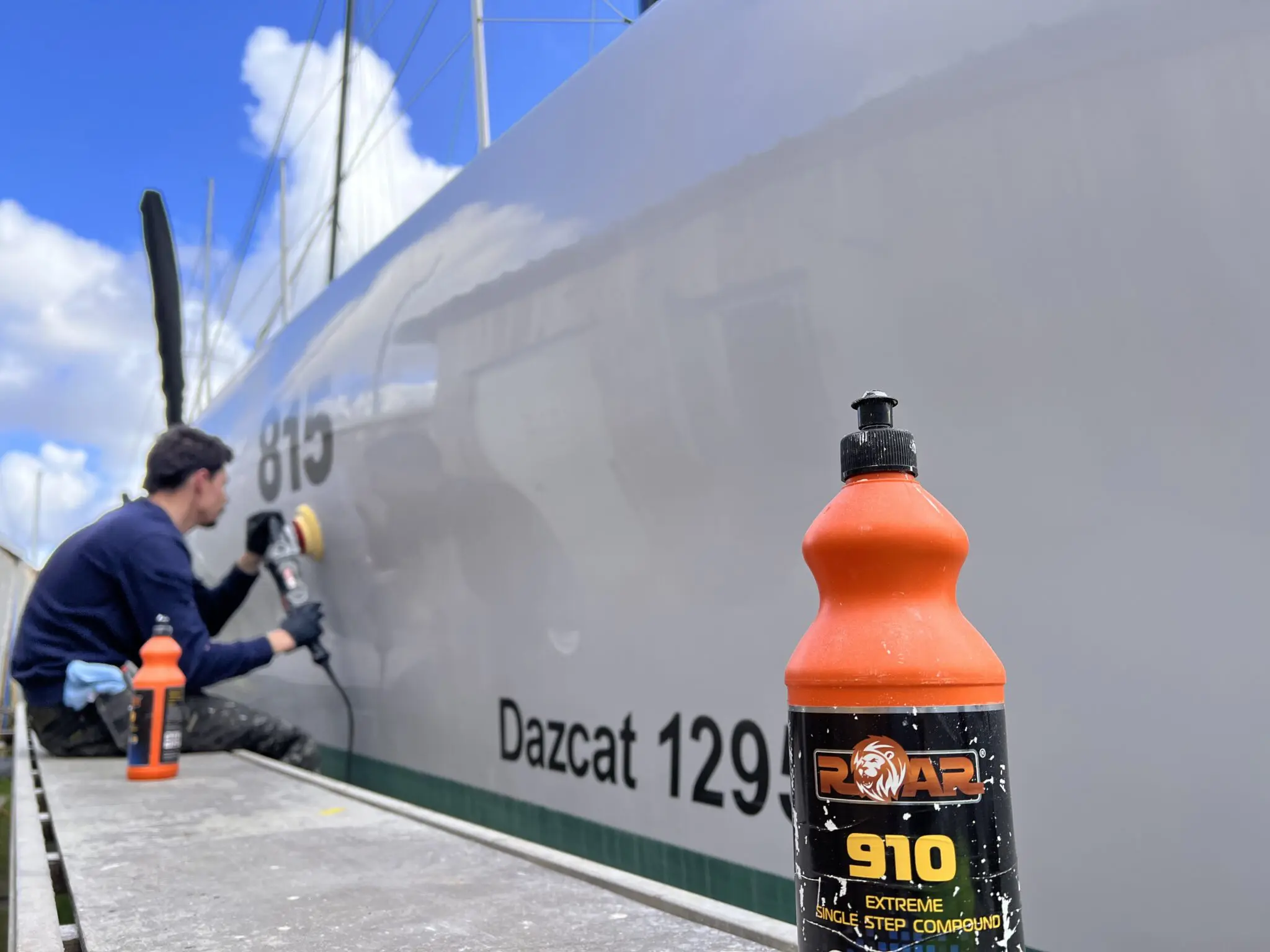 Applying System x as part of the Multihull Hull Centre services Applying System x as part of the Multihull Hull Centre services