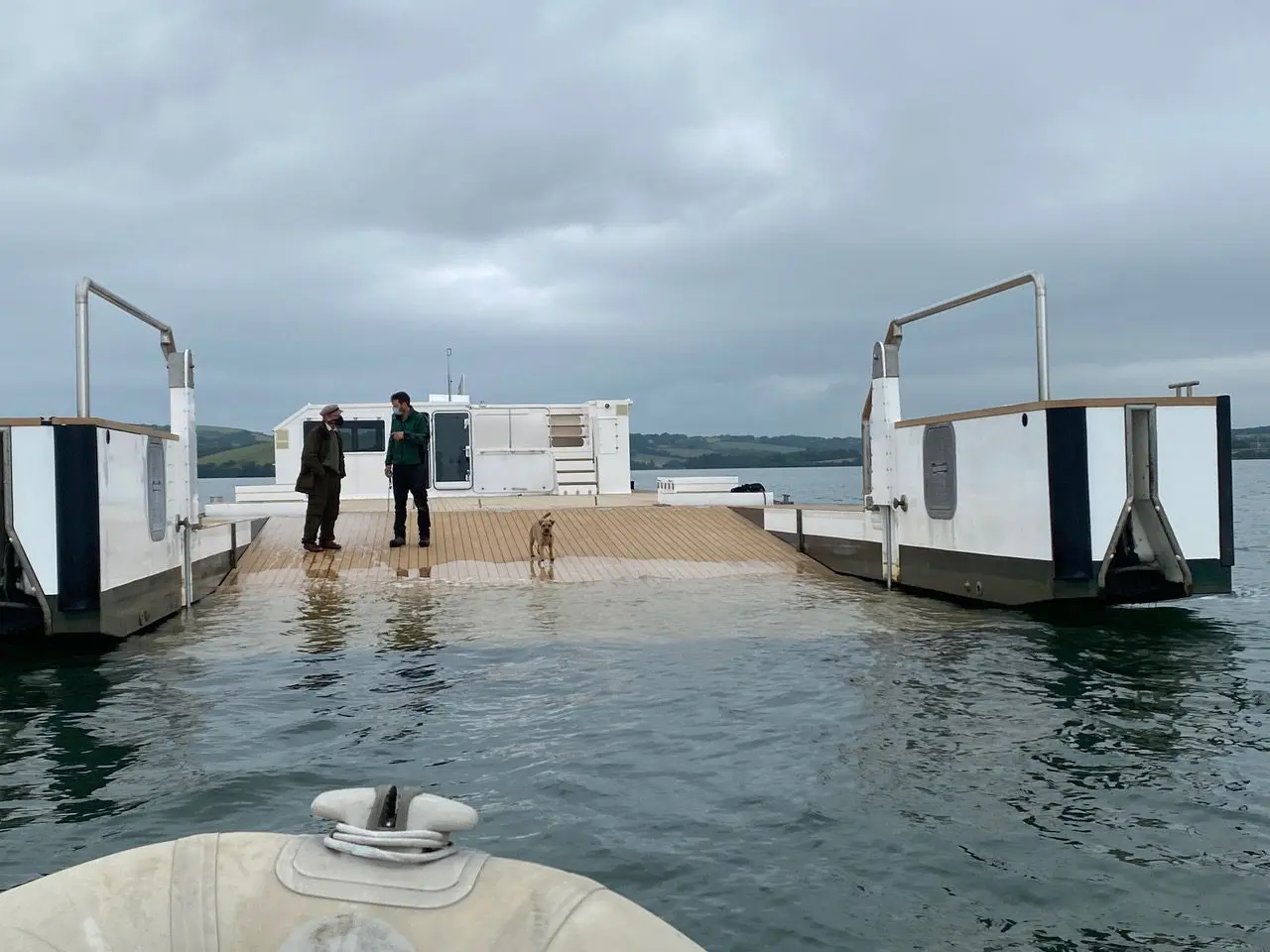 Stern deployed for beaching craft motorised pontoon for sale Stern deployed for beaching craft motorised pontoon for sale