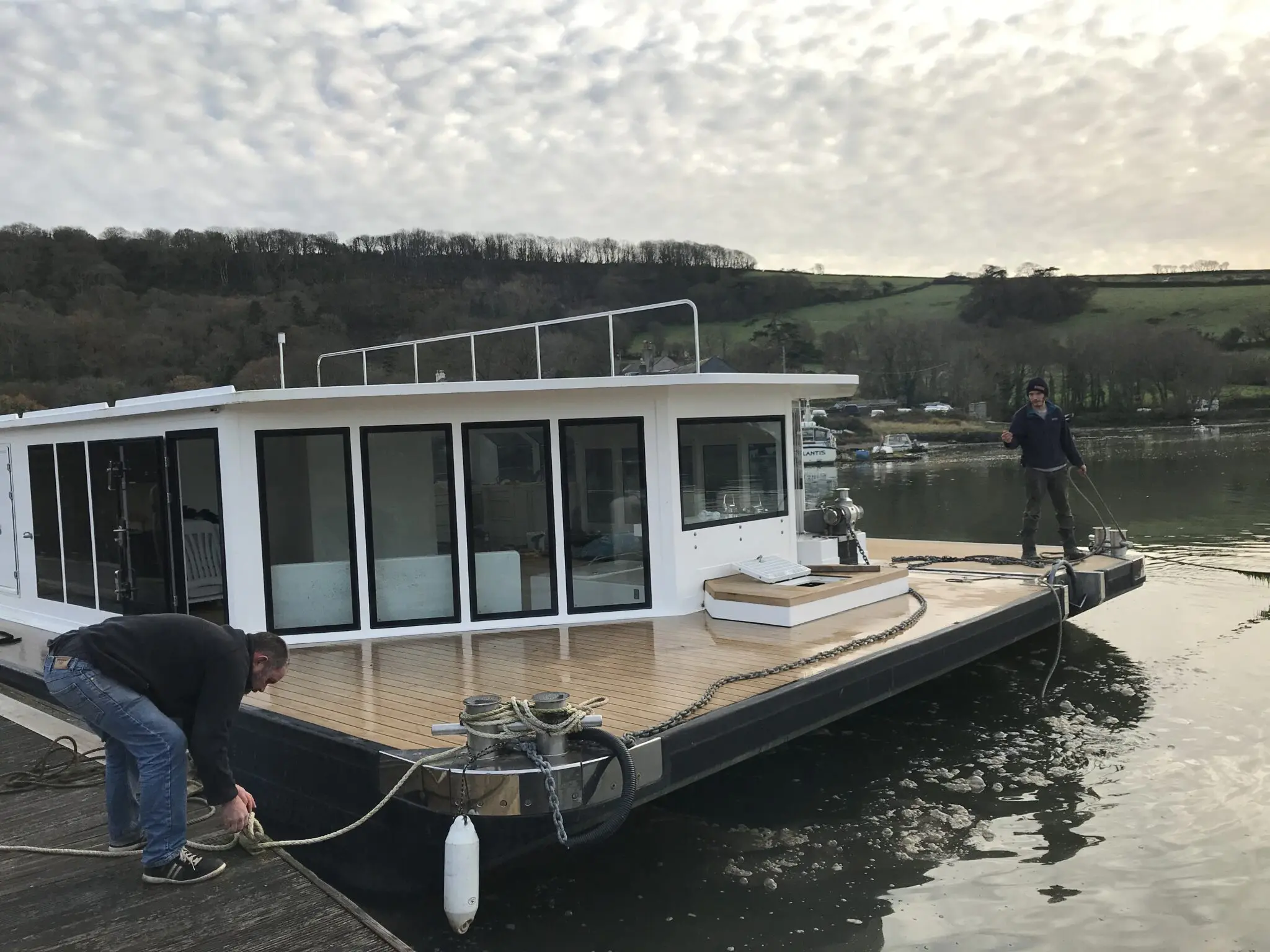 Motorised pontoon for sale Motorised pontoon for sale