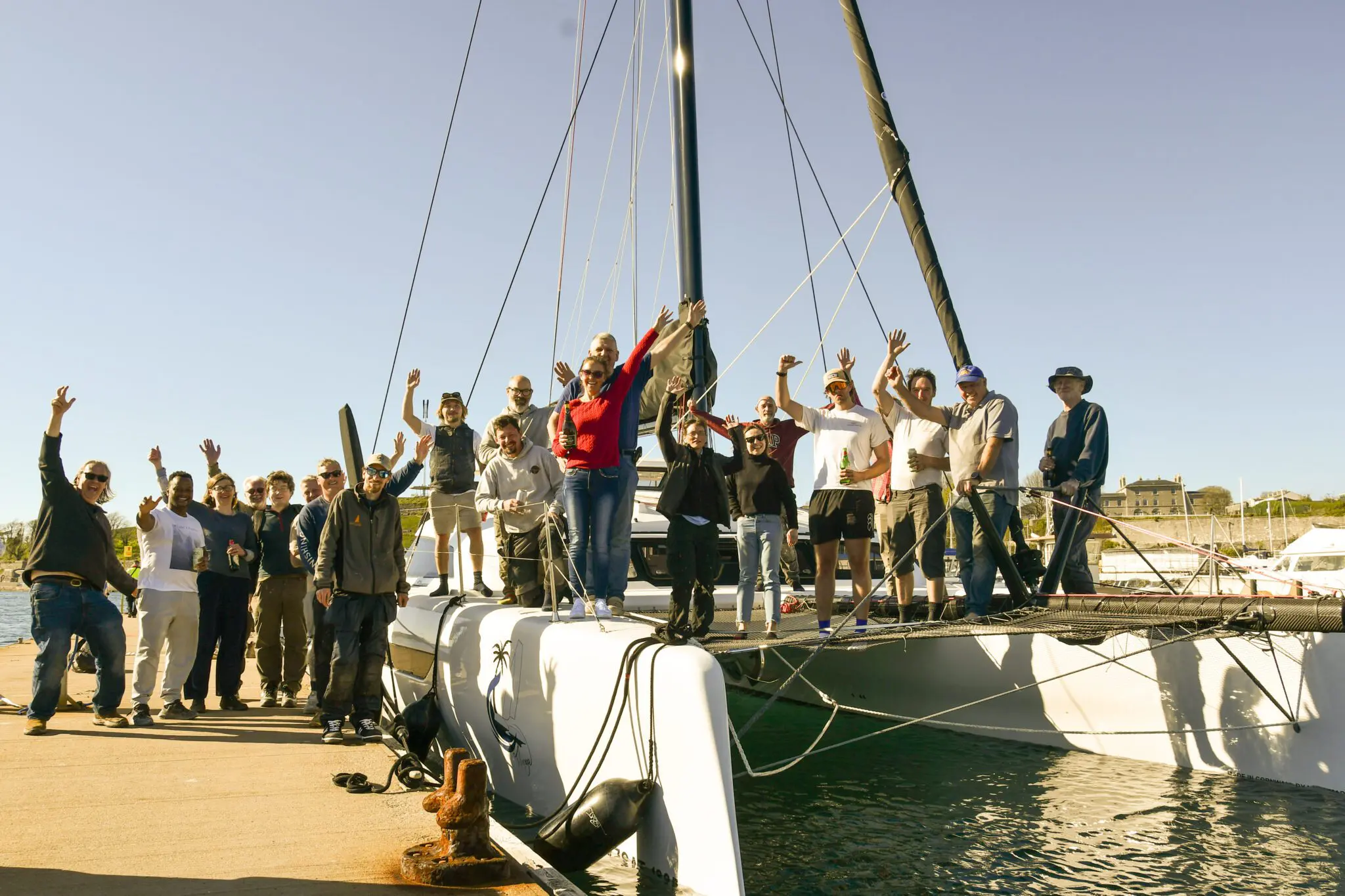 The design and build team on D1295 Mirage