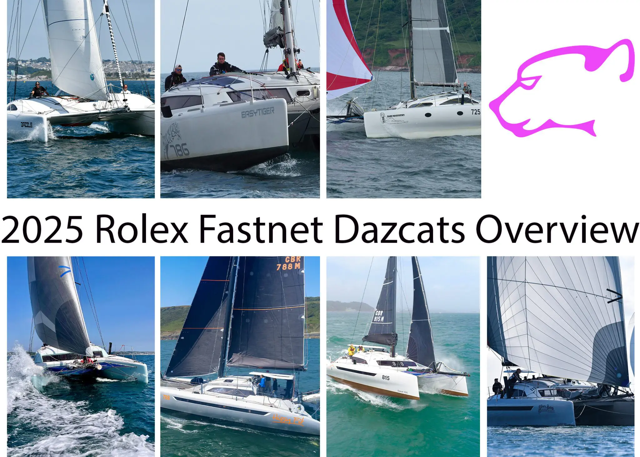 The seven 2025 Fastnet Dazcats