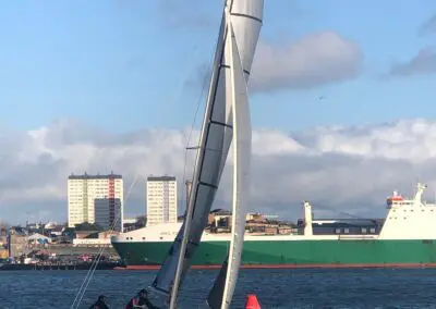 Corsair Sprint 750 for sale sailing