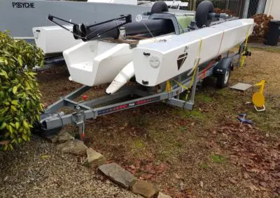 Diam 24 OD for sale pictured folded up on trailer