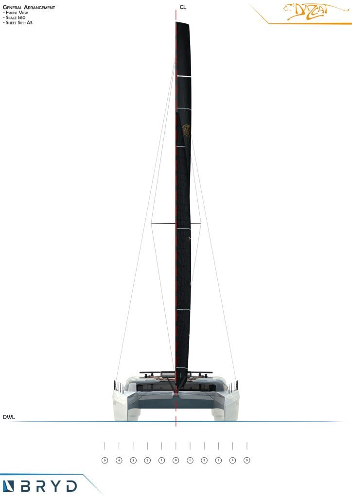 Dazcat 1895 fast cruiser racer catamaran multihull carbon strong