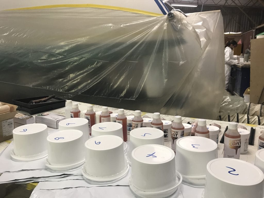 Coppercoat sustainable antifouling