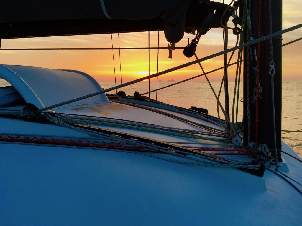 dazcat catamaran fast comfortable cruising multihull atlantic crossing mocra rorc performance