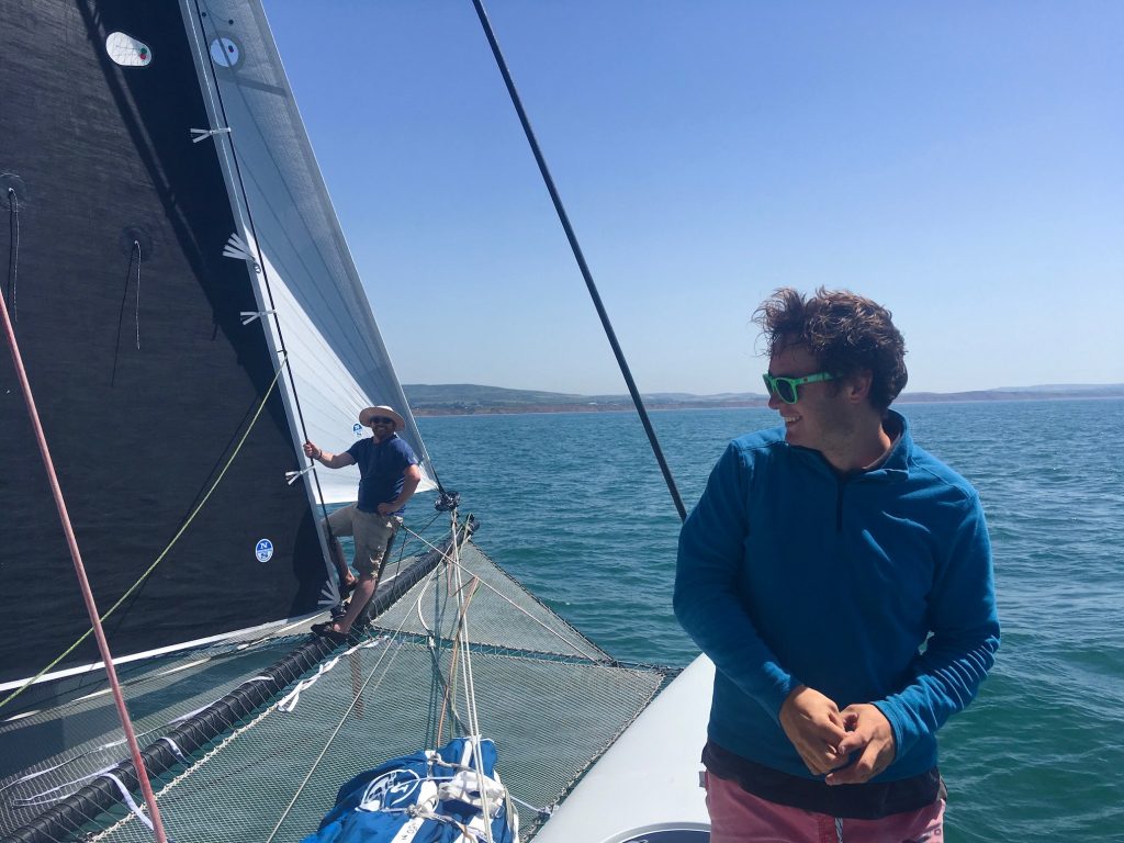 fastnet rorc Caribbean 600 MOCRA racer accommodation carbon mast north 3Di multi performance fast T foil hull flying