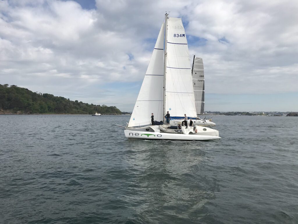 NEMO NEWICK TRIMARAN SAILING