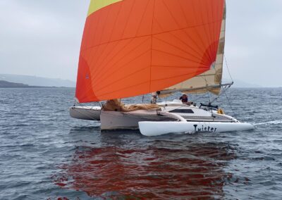 Twister F9R For sale spinnaker sailing
