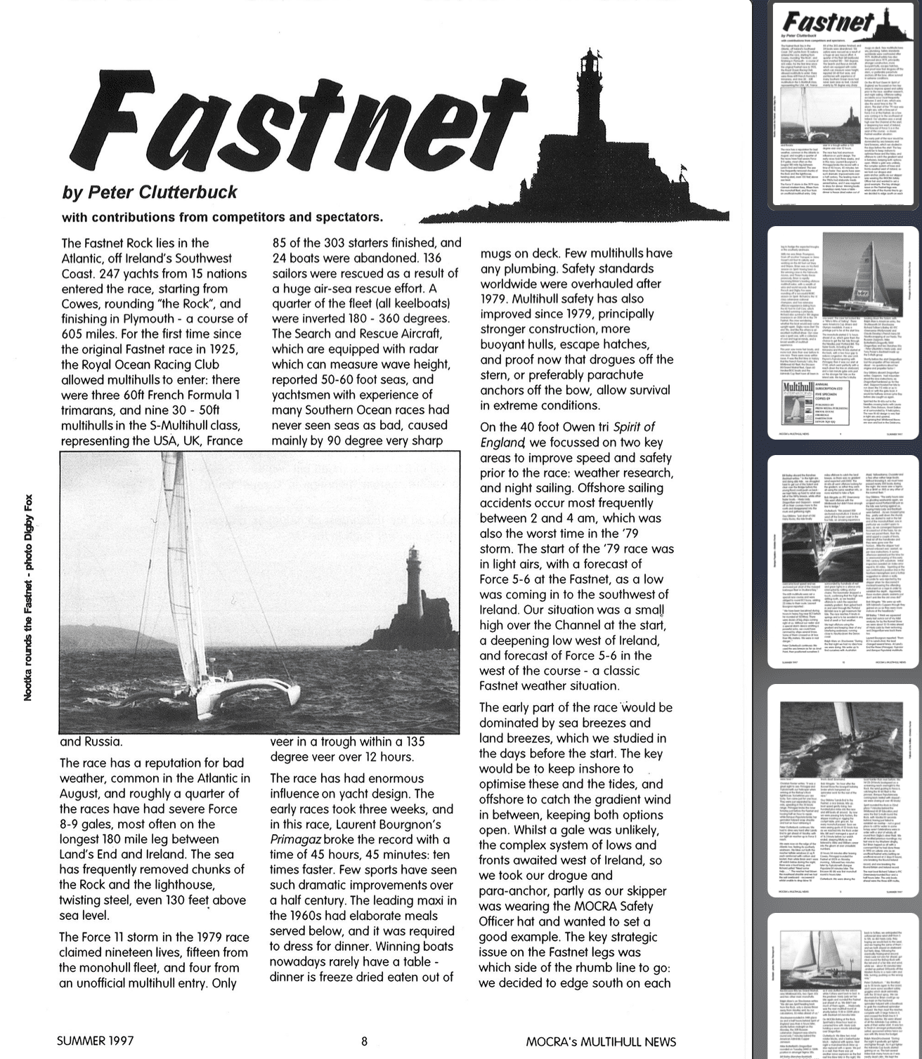 1997 Fastnet article 1997 Fastnet article