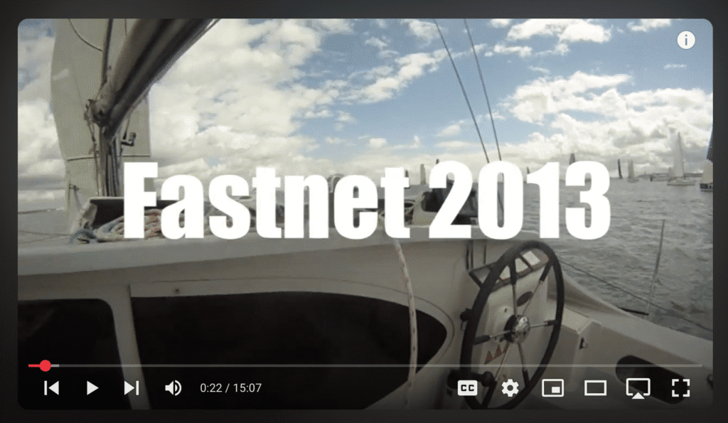 2013 Fastnet Race on board Drama Queen